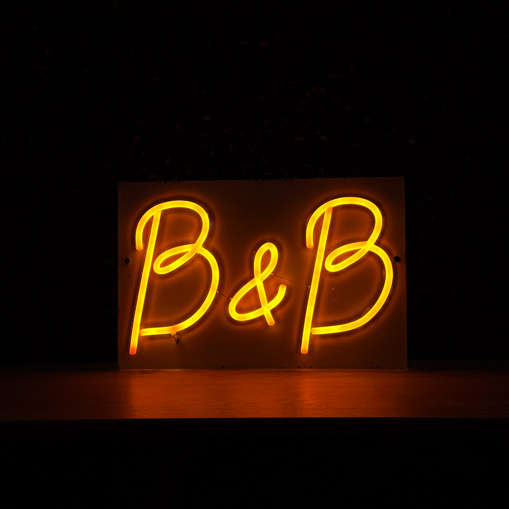B&B (Open Box) RS LED Neon Sign - Made In London