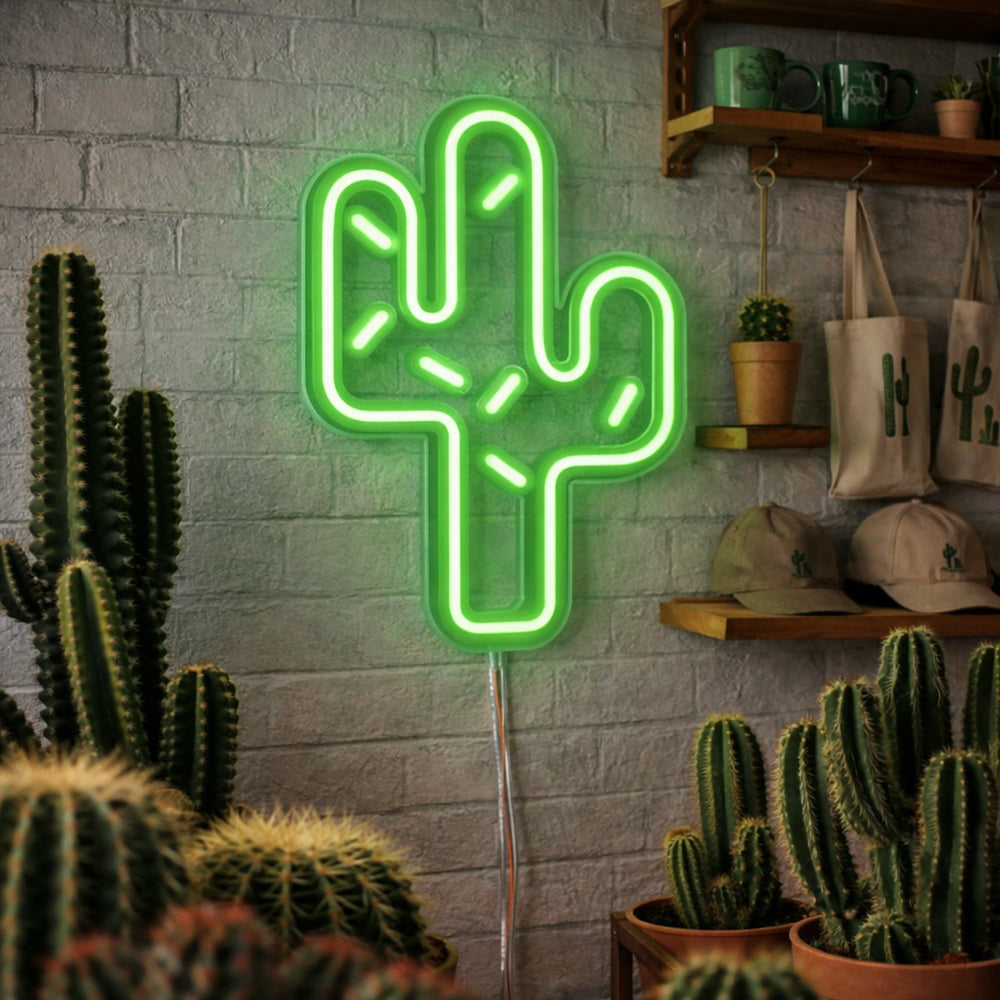 Cactus LED NEON SIGN - NEON PLANETA FEITO NO LONDRES NEON SIGNS