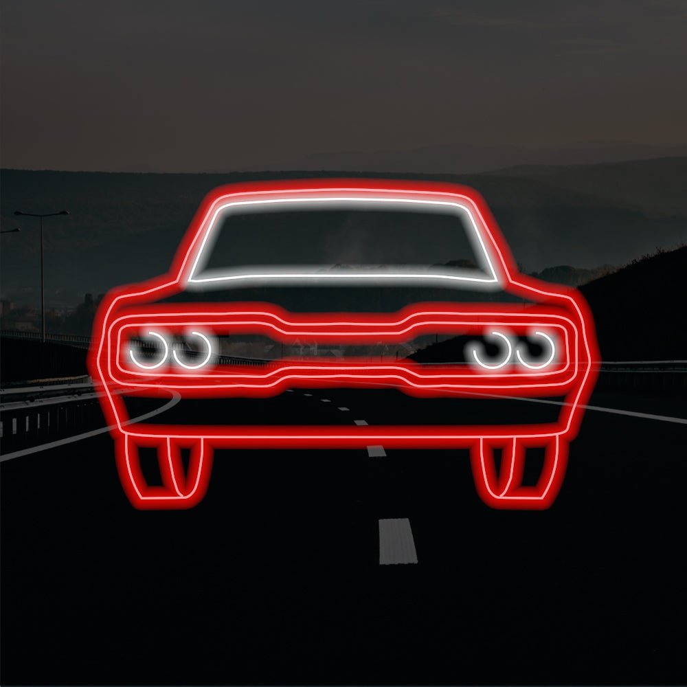 Classic Muscle Car LED Neon Sign - Made in London Commercial Neon Signs - Planet Neon