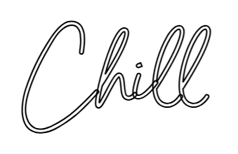 Editor online di insegne al neon personalizzate Chill - Planet Neon