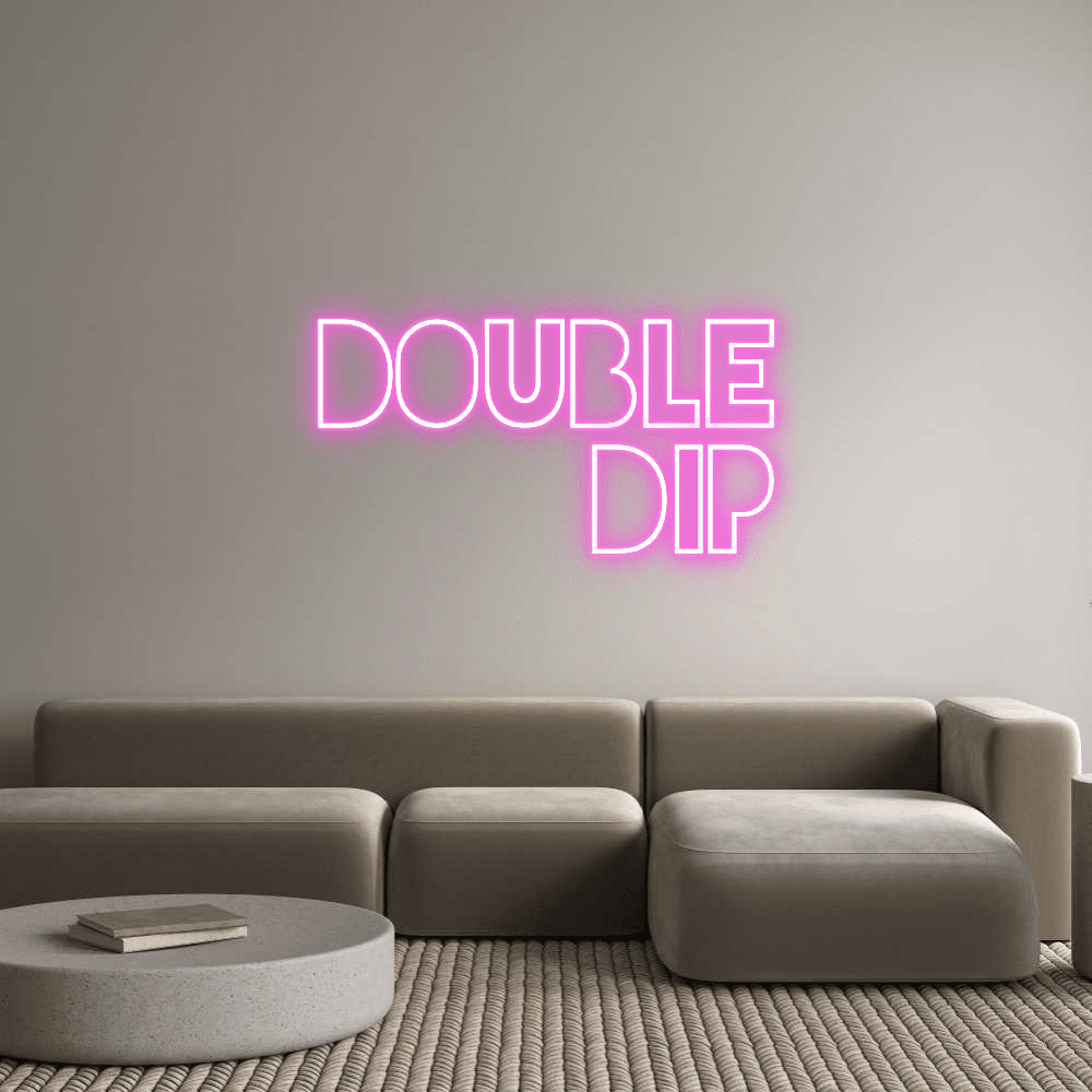 Editor en línea de letreros de neón personalizados DOBLE INMERSIÓN - Planet Neon