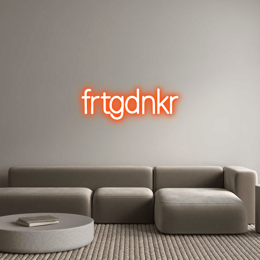 Editor en línea de letreros de neón personalizados frtgdnkr - Planet Neon