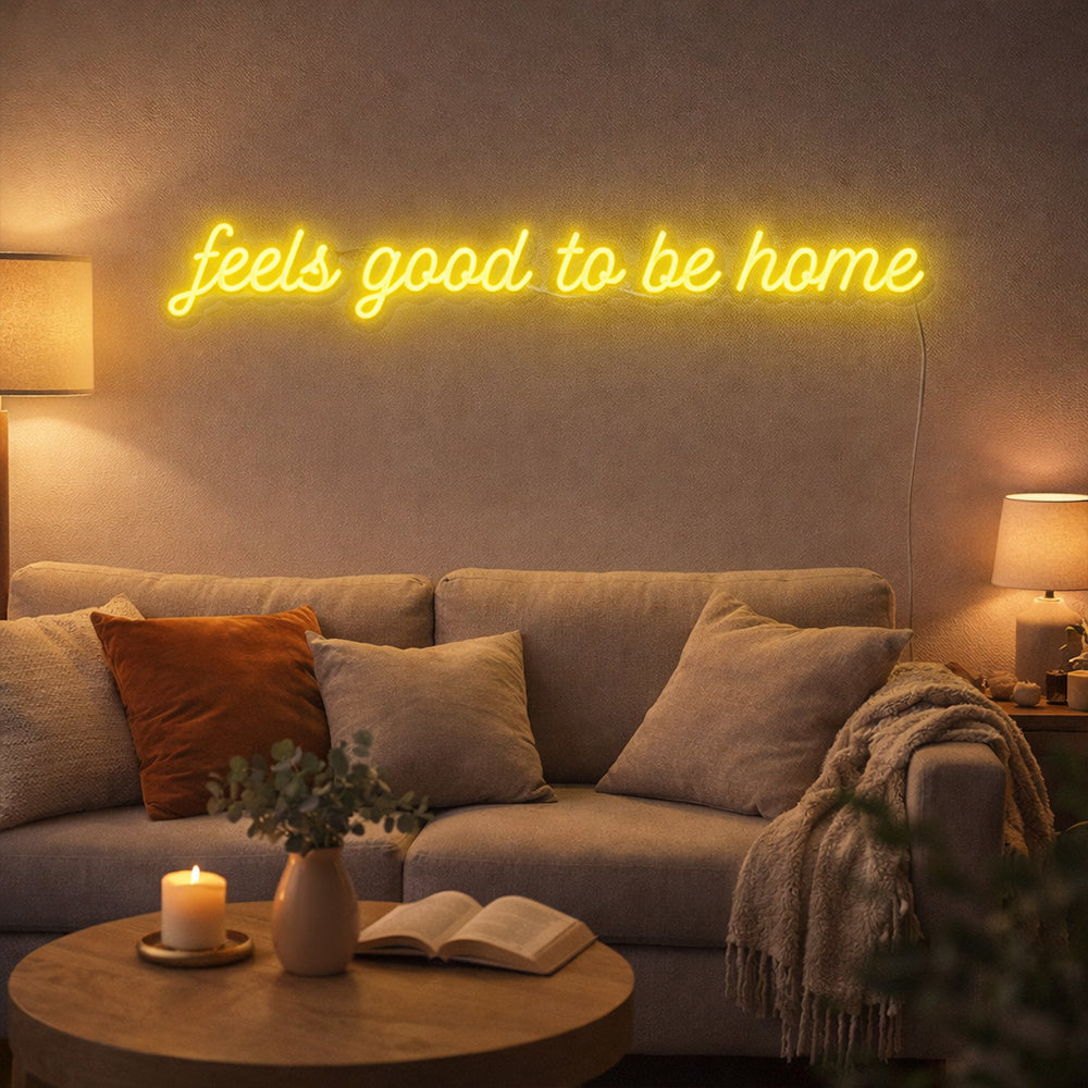 Sentir -se bom sinal de néon LED - Planet Neon feito nos sinais de néon de Londres