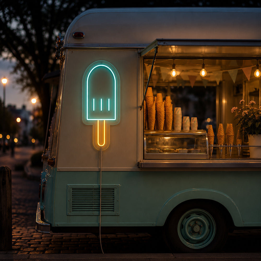 Ice Lolly LED SILH