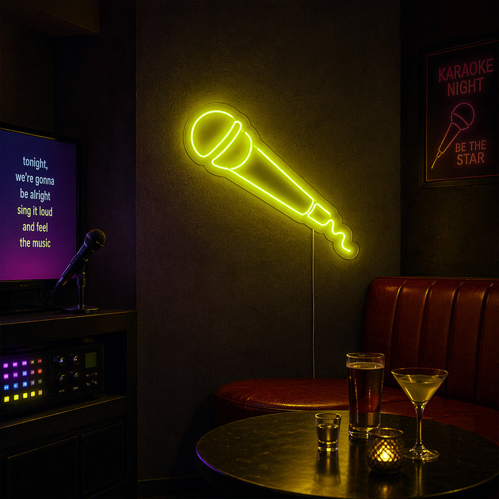 Microfone LED SILH