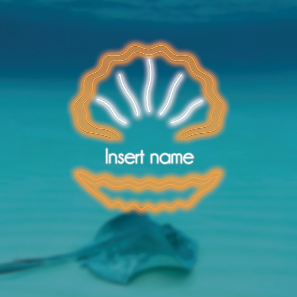 Open Clam Part Custom LED Neon Schild – Planet Neon