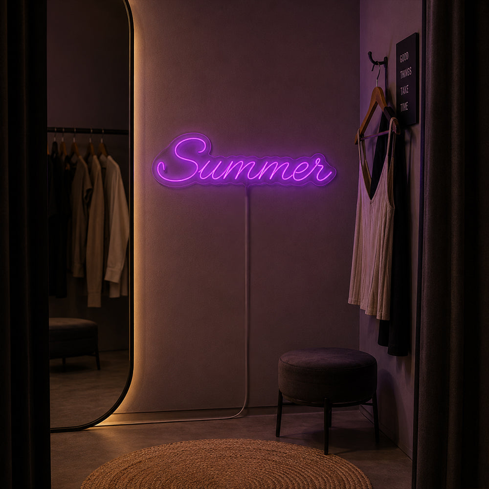 Señal de neón liderado por verano - Planet Neon Made in London Neon Signs