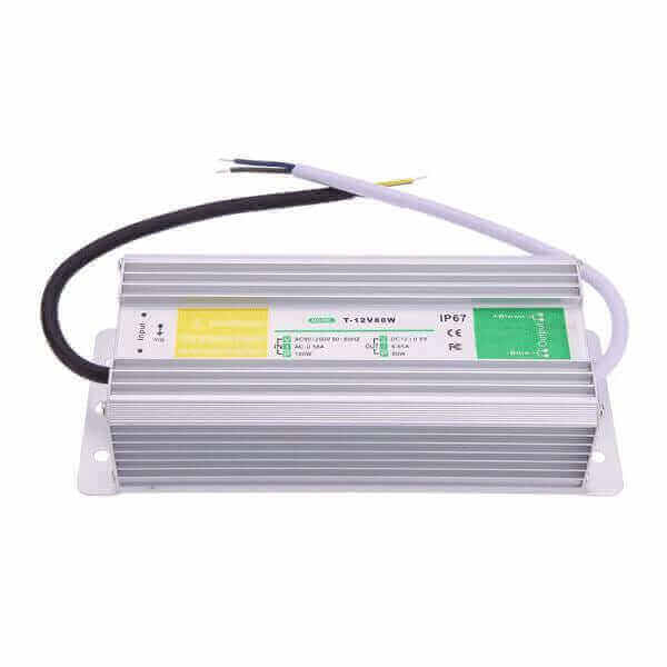 12V DC a 110 - 240V AC Fonte de alimentação IP67 à prova d'água 80W 6.67A - Planet Neon