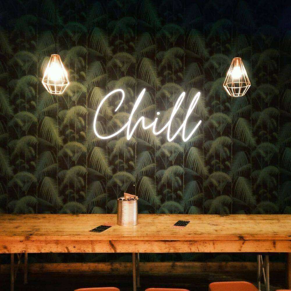 Chill LED Neon Sign - Planet Neon Made in London Neon Signs - Planet Neon