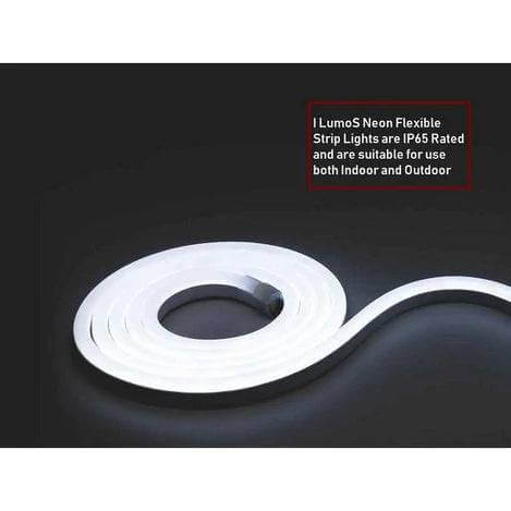I LumoS 8 X 16mm ROSA Flexível IP65 à prova d'água regulável Neon LED Strip Light 220 – 240V 9W/m - Planet Neon