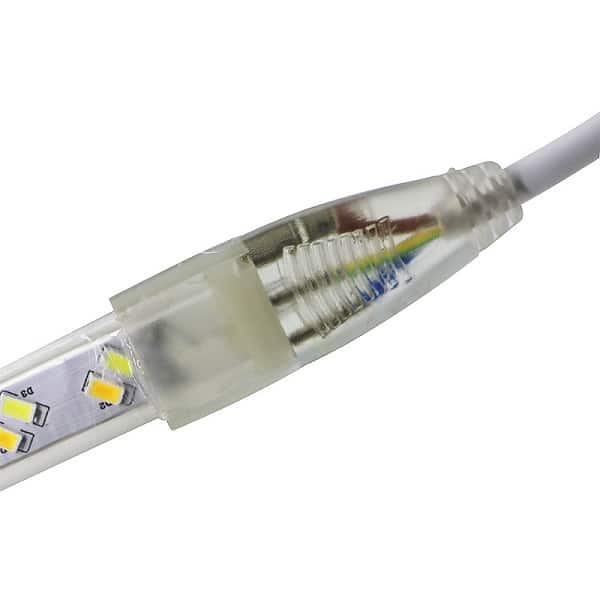 Como as luzes de tira smd de duas cores são conectadas