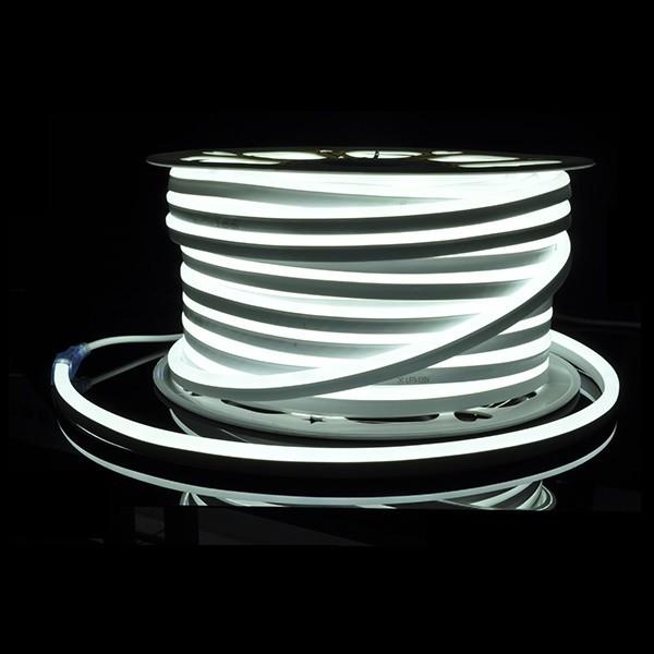 tira de luz neon branca pura regulável