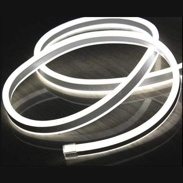 tira de luz neon led branca pura regulável
