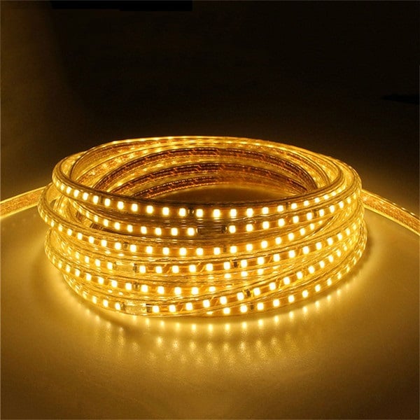 7x14mm warmweißes SMD-Lichtband 240V