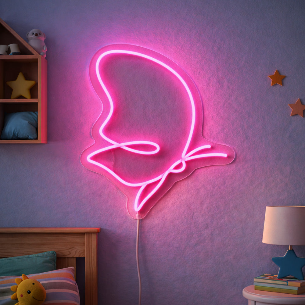 Butterfly LED Neon Sign - Planet Neon Made in London Neon Signs