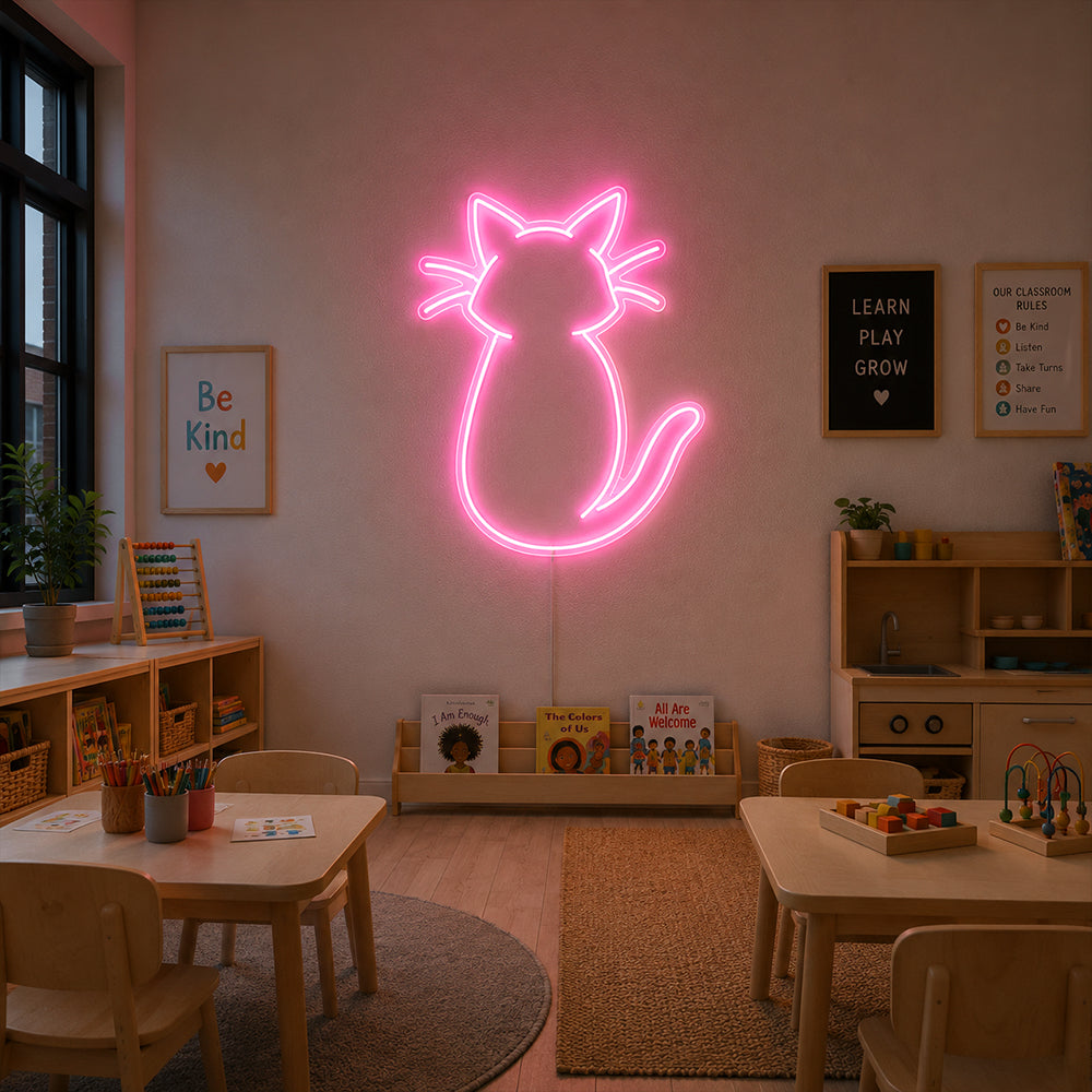CAT LED SILH