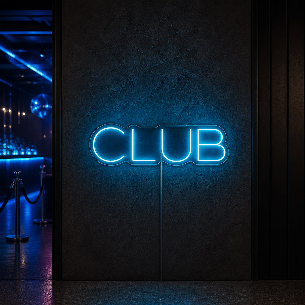 Clube liderou o sinal de néon - fabricado em sinais de néon de Londres