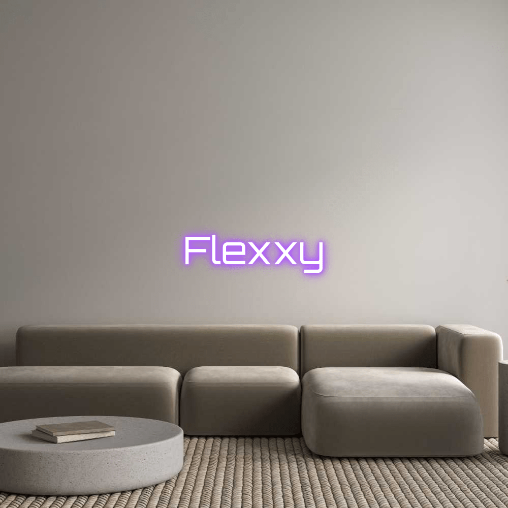 Editor en línea de letreros de neón personalizados Flexxy - Planet Neon