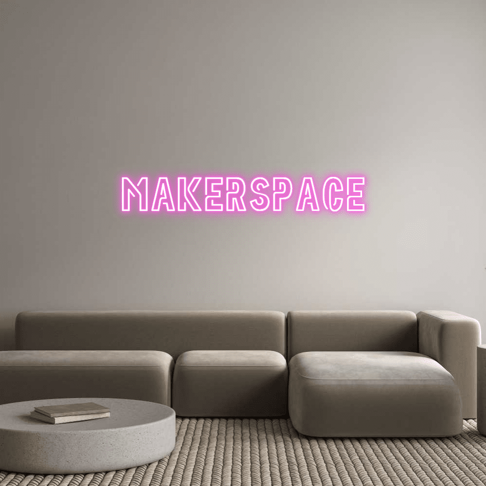 Editor en línea de letreros de neón personalizados MAKERSPACE - Planet Neon