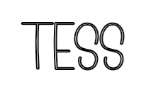 Editor en línea de letreros de neón personalizados Tess - Planet Neon