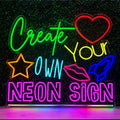 Custom Neon Sign Made in London | Online Editor | Create Your Own  LED Neon Light