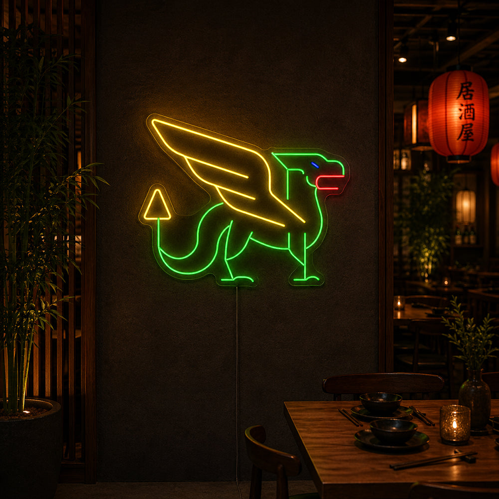 Dragon -LED -Neonschild - hergestellt in London Chinese Neon Signs