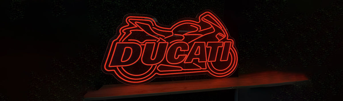 Tilpasset neonlogo