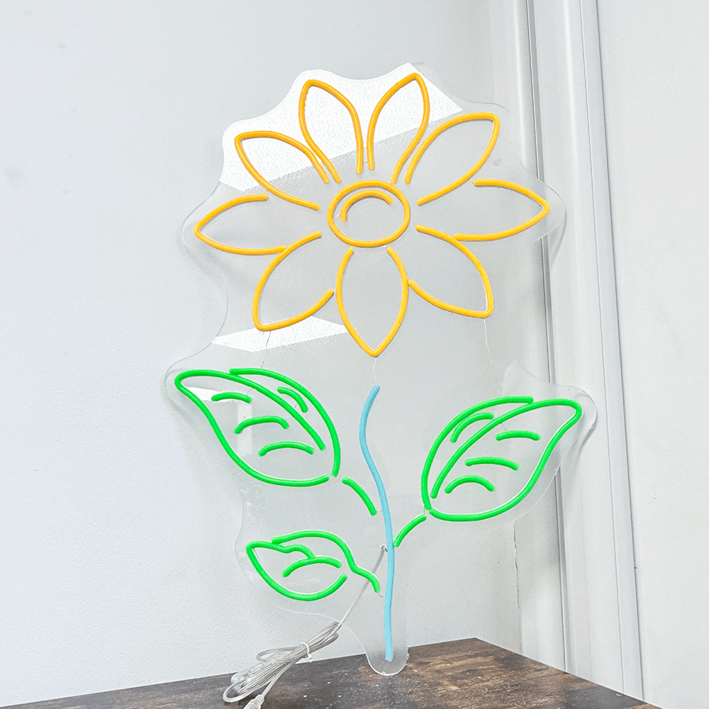 Flower RS LED Neon Sign - Planet Neon