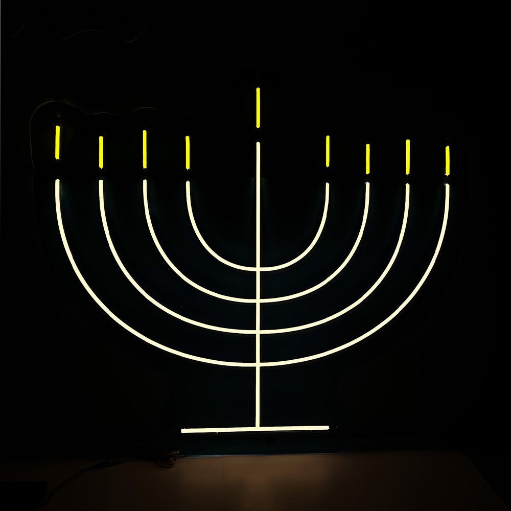 Chanukka LED Neonschild – Made in London Dekoration Neonschilder – Planet Neon